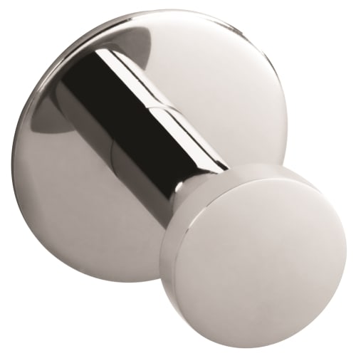 WINGITS® MAX Elegance Single Button Robe Hook, Stainless Steel, Polished Finish